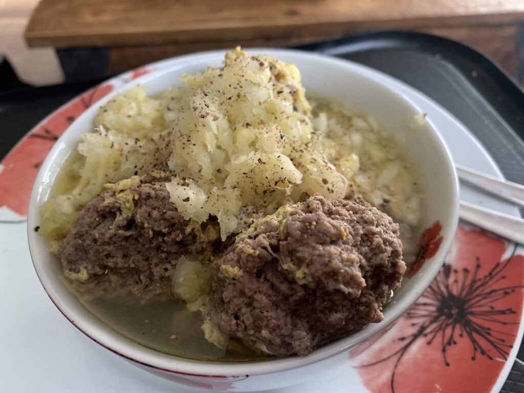 carnivore egg drop soup